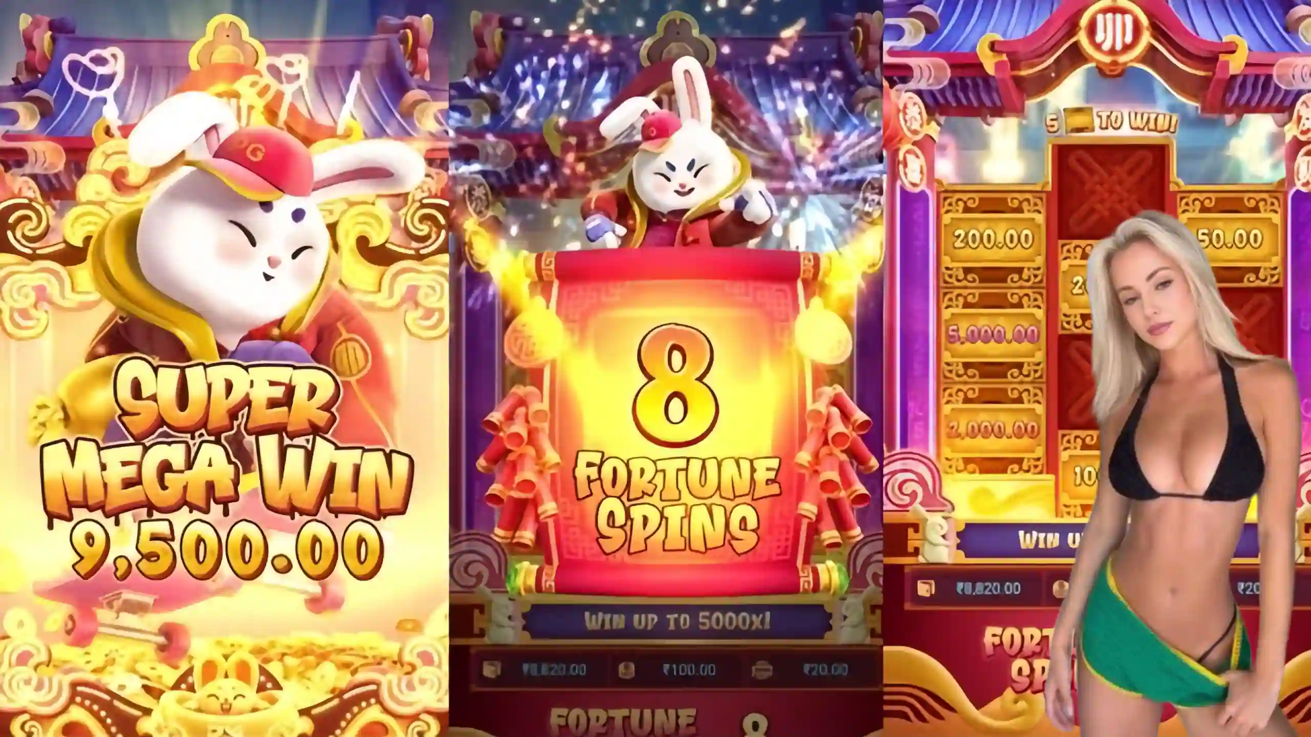 Wild Expansivo Fortune Rabbit cc77 - Coelho Dourado que Expande